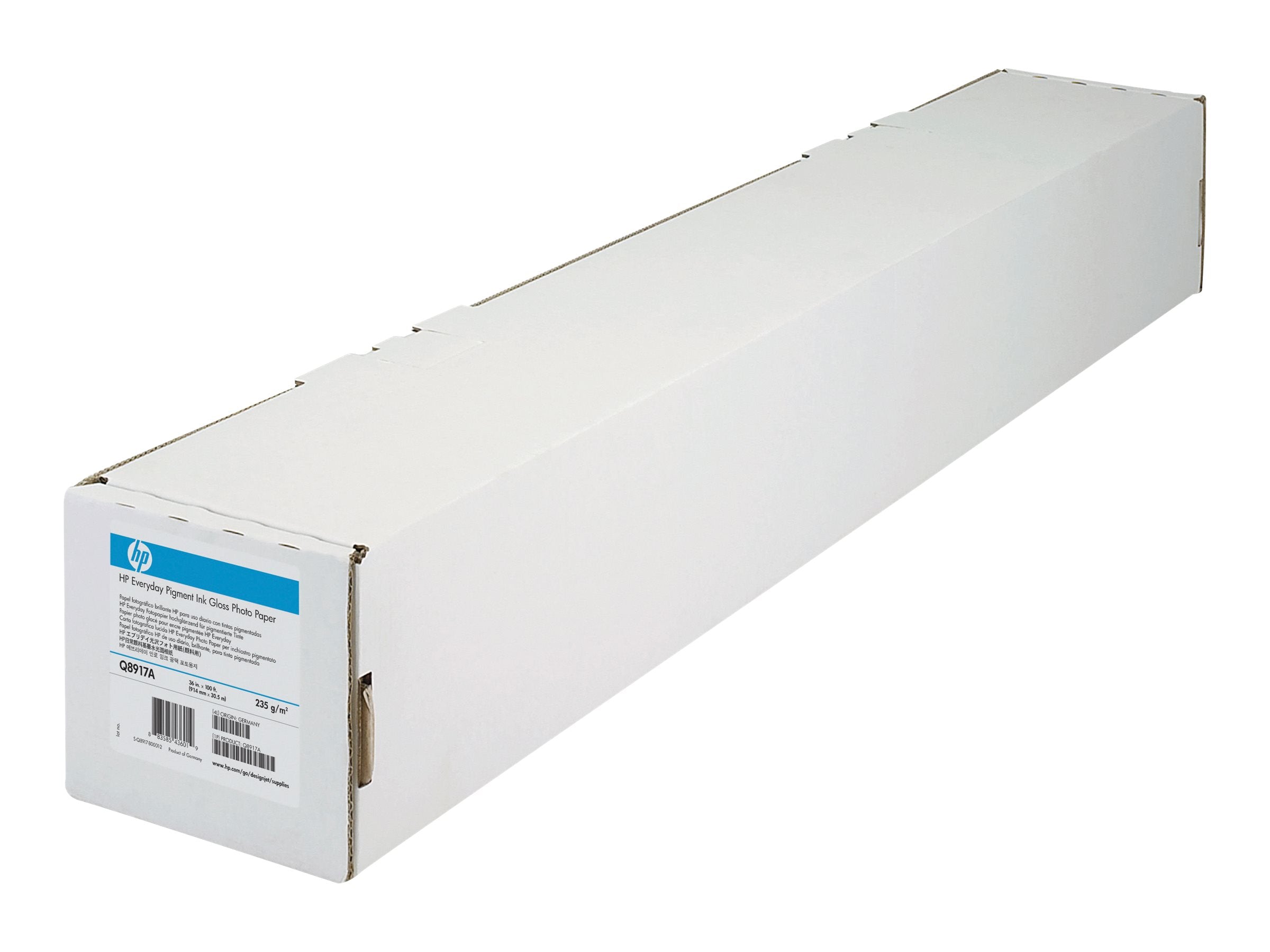 HP Coated heavyweight Papier inkjet 130g/m2 914mm x 30.5m Verpackung