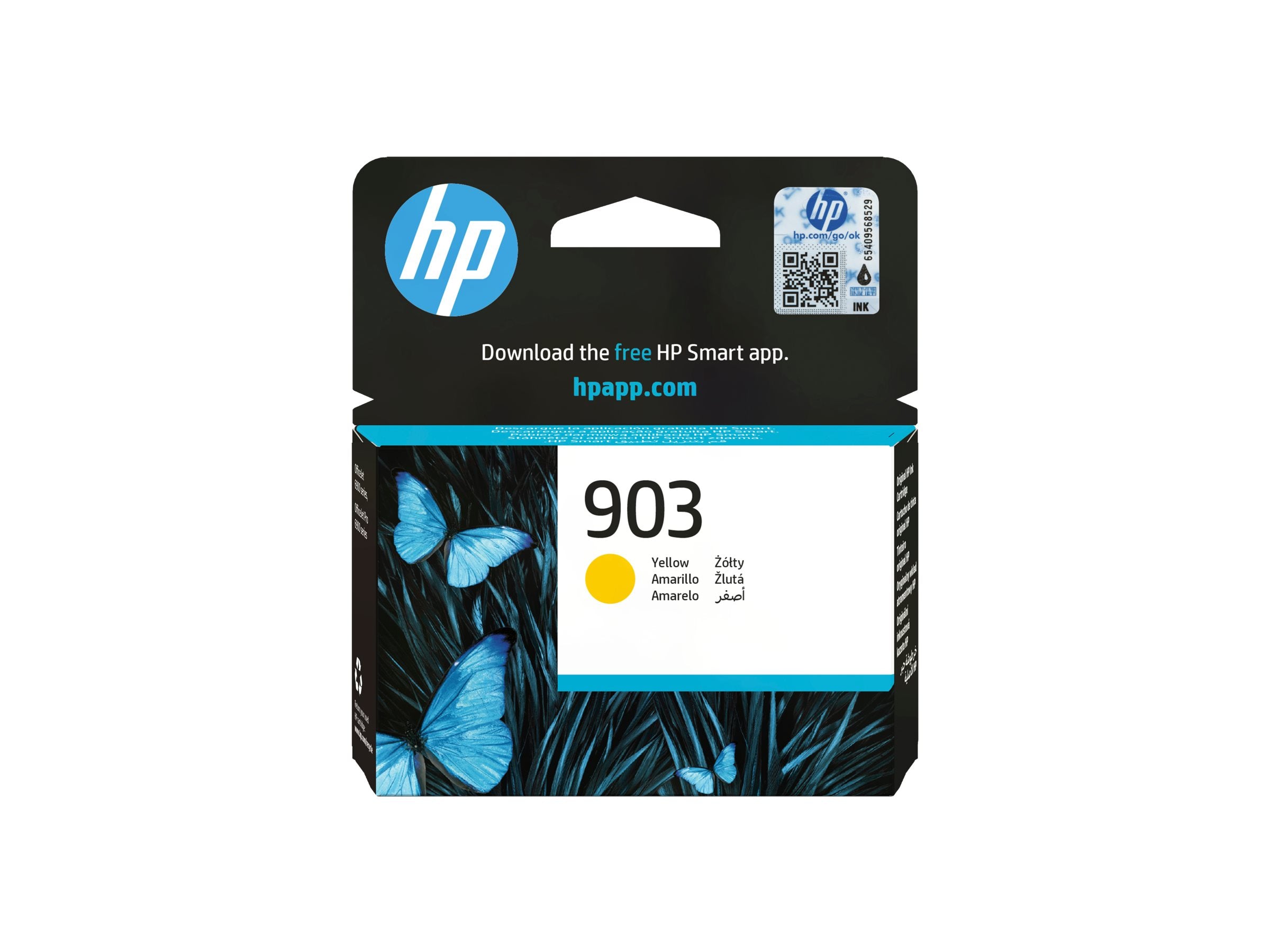 HP 903 Tintenpatrone Gelb Vorderansicht