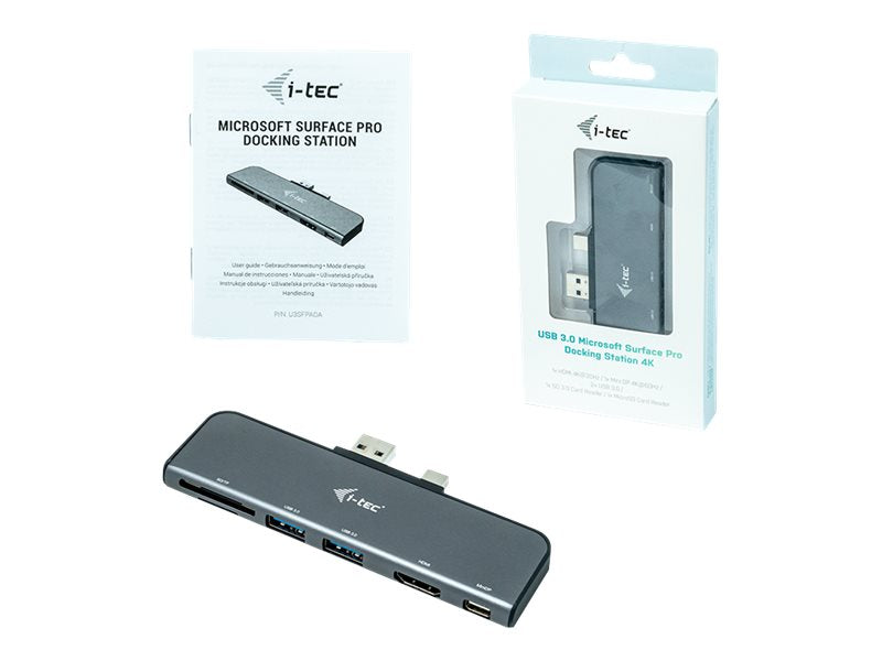 I-TEC Metal Dockingstation für Microsoft Surface Pro - Vorderansicht