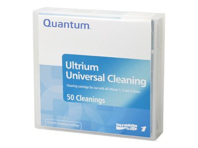 QUANTUM cleaning cartridge LTO Ultrium Universal pre-labeled nur im 5er Pack bestellbar