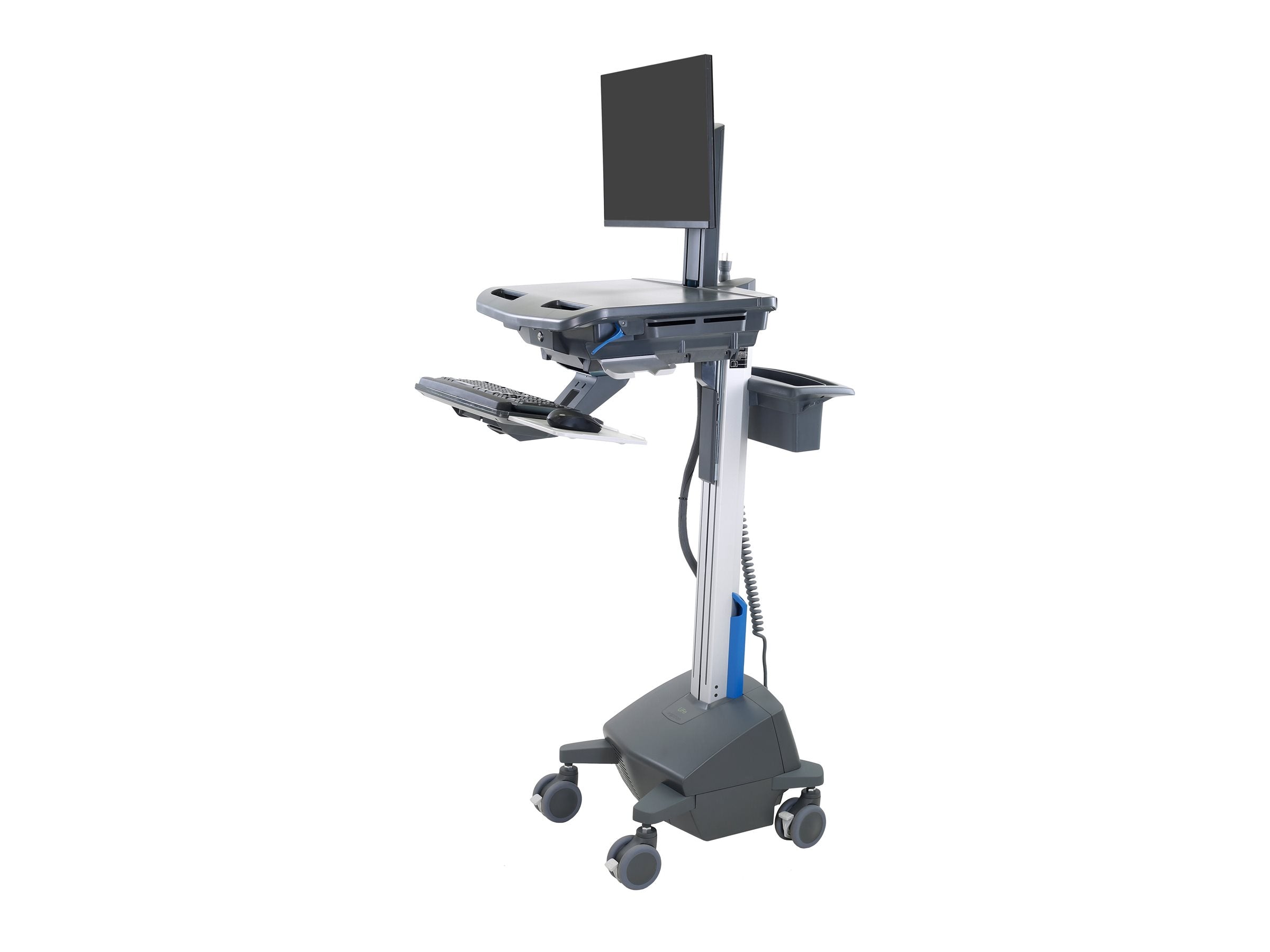 Seitenansicht des ERGOTRON Styleview Cart LCD Pivot Life Powered
