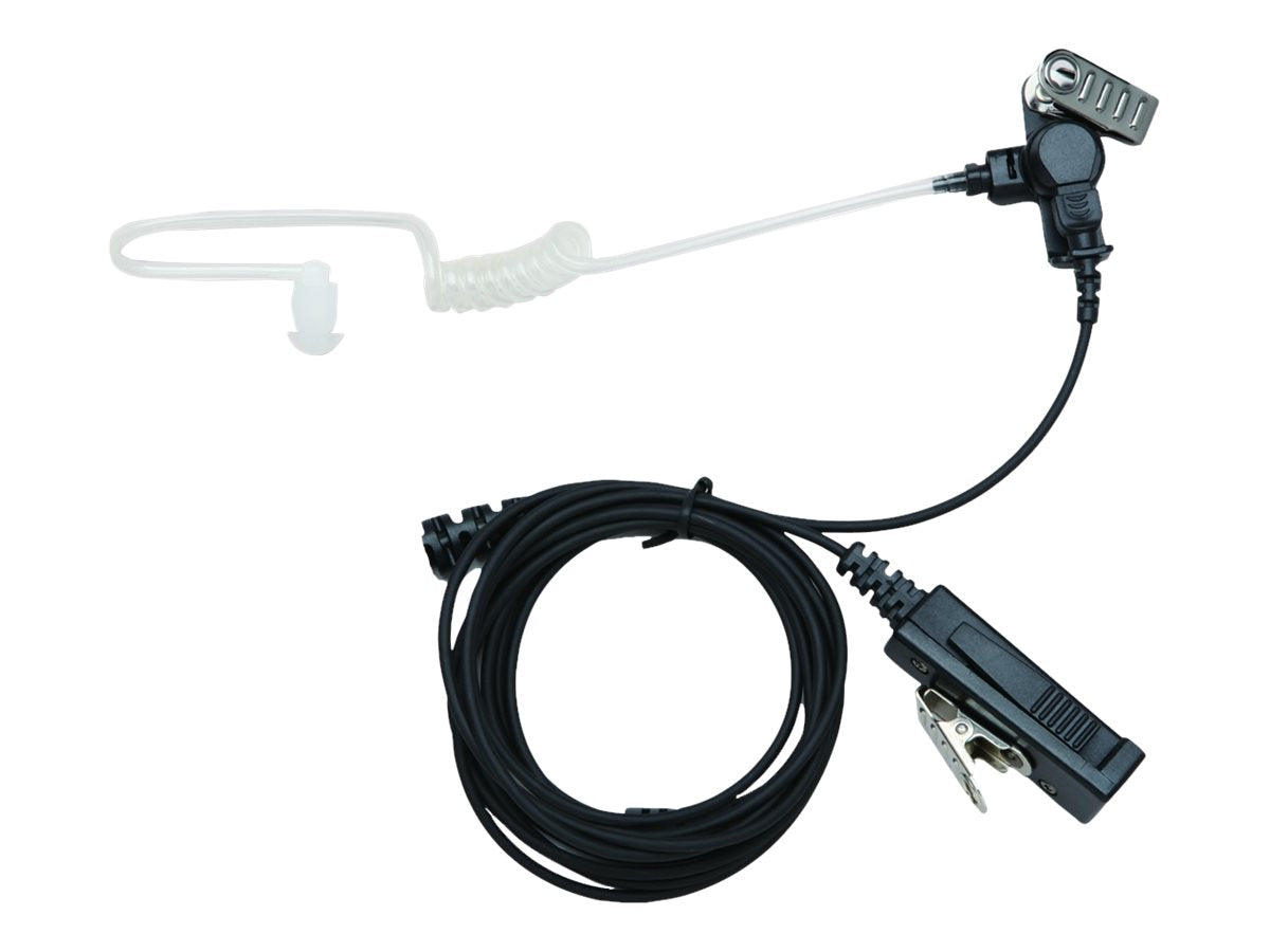 COPACKS 2 Leitungssystem Hoersprechgarnitur mit PTT/Mikrofon + Schallschlauch + NC Mik. pass. f. DP4000-Serie + DP340x MTP850S/FuG
