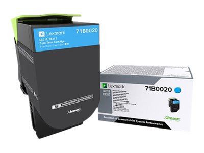 LEXMARK Cyan Toner Regular Open Channel CRTG Verpackung