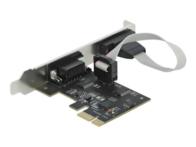 DELOCK PCI Express Karte zu 2xSeriell RS-232 Einbau in Mini-PC