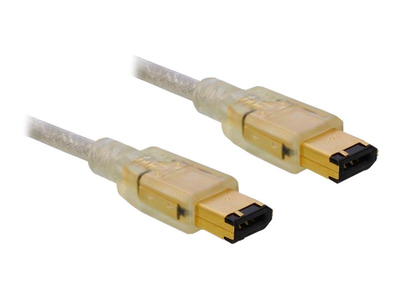DELOCK Kabel FireWire A Delock 1,0m St6/St6 Vorderansicht