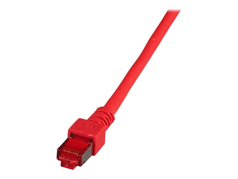 EFB RJ45 Patchkabel S/FTP Cat.6 LSZH 50m ROT - Vorderansicht