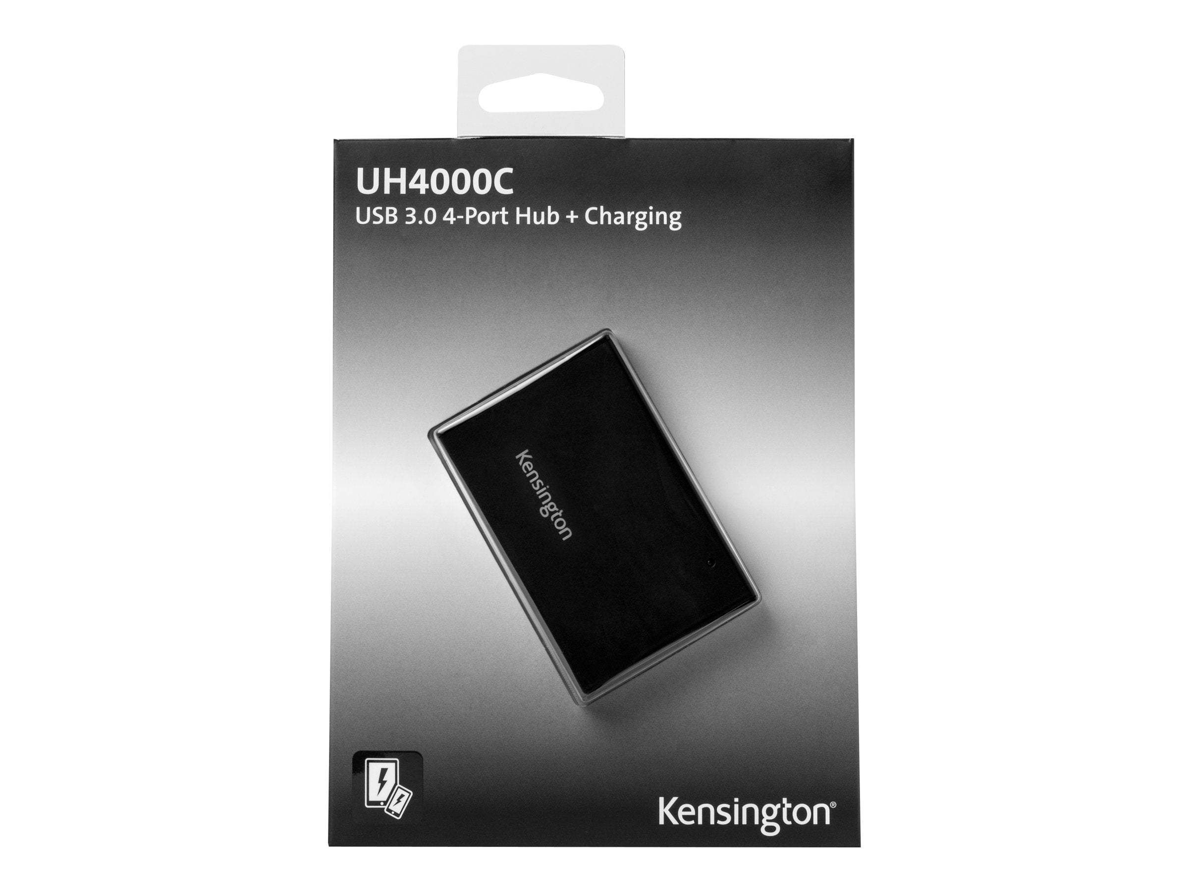 KENSINGTON USB 3.0 4 Port Hub Plus Charging EU - Vorderansicht
