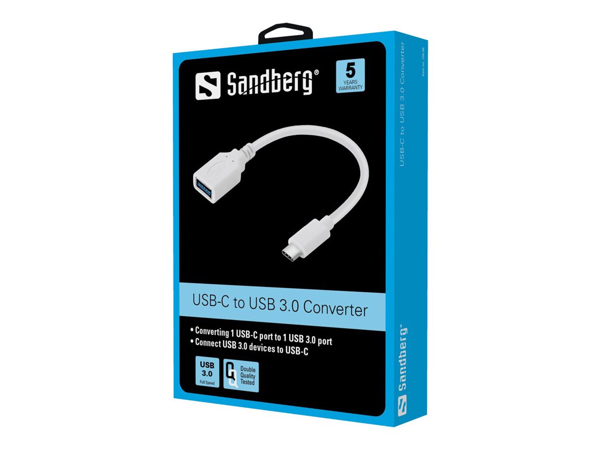 SANDBERG USB-C to USB 3.0 Converter Verpackung