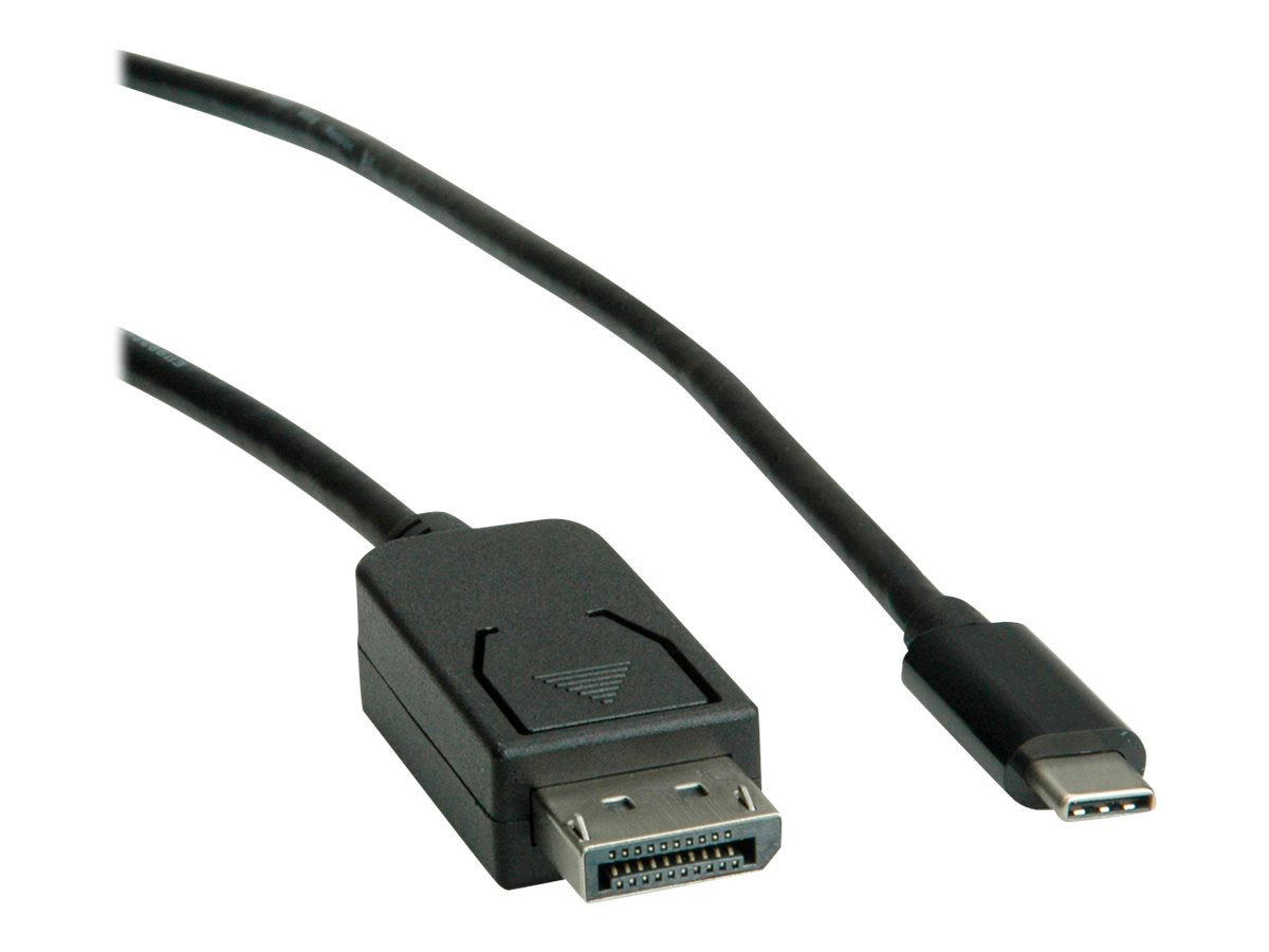 ROLINE USB Typ C - DisplayPort Adapterkabel v1.2 ST/ST 2m - Detailansicht