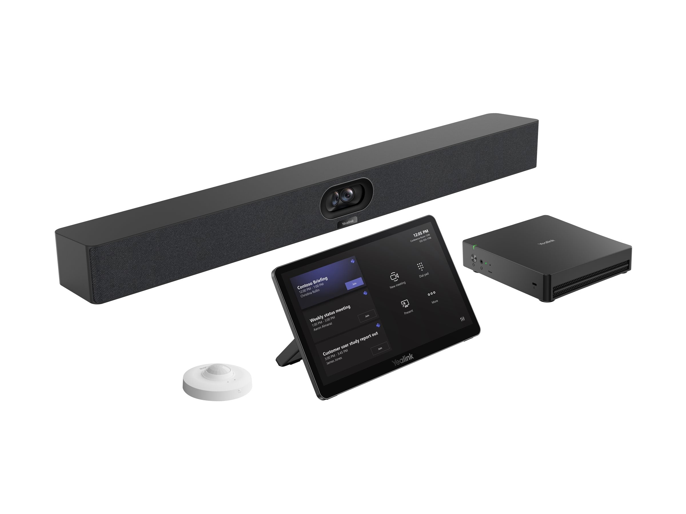 YEALINK MVC S40-C5U-000 Kit für Videokonferenzen - Vorderansicht