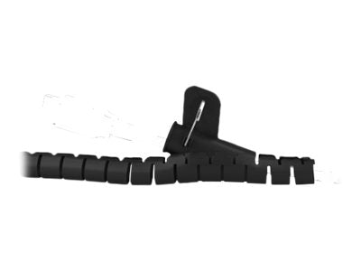 DELOCK Spiralschlauch mit Einziehwerkzeug 2,5m x 20mm schwarz - Verpackung