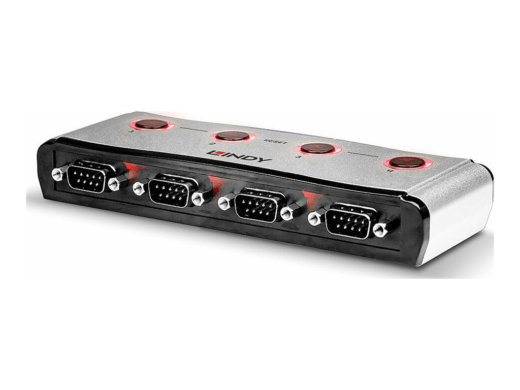 LINDY USB-Seriell-Konverter 4 Port FTDI-Chipsatz Verpackung
