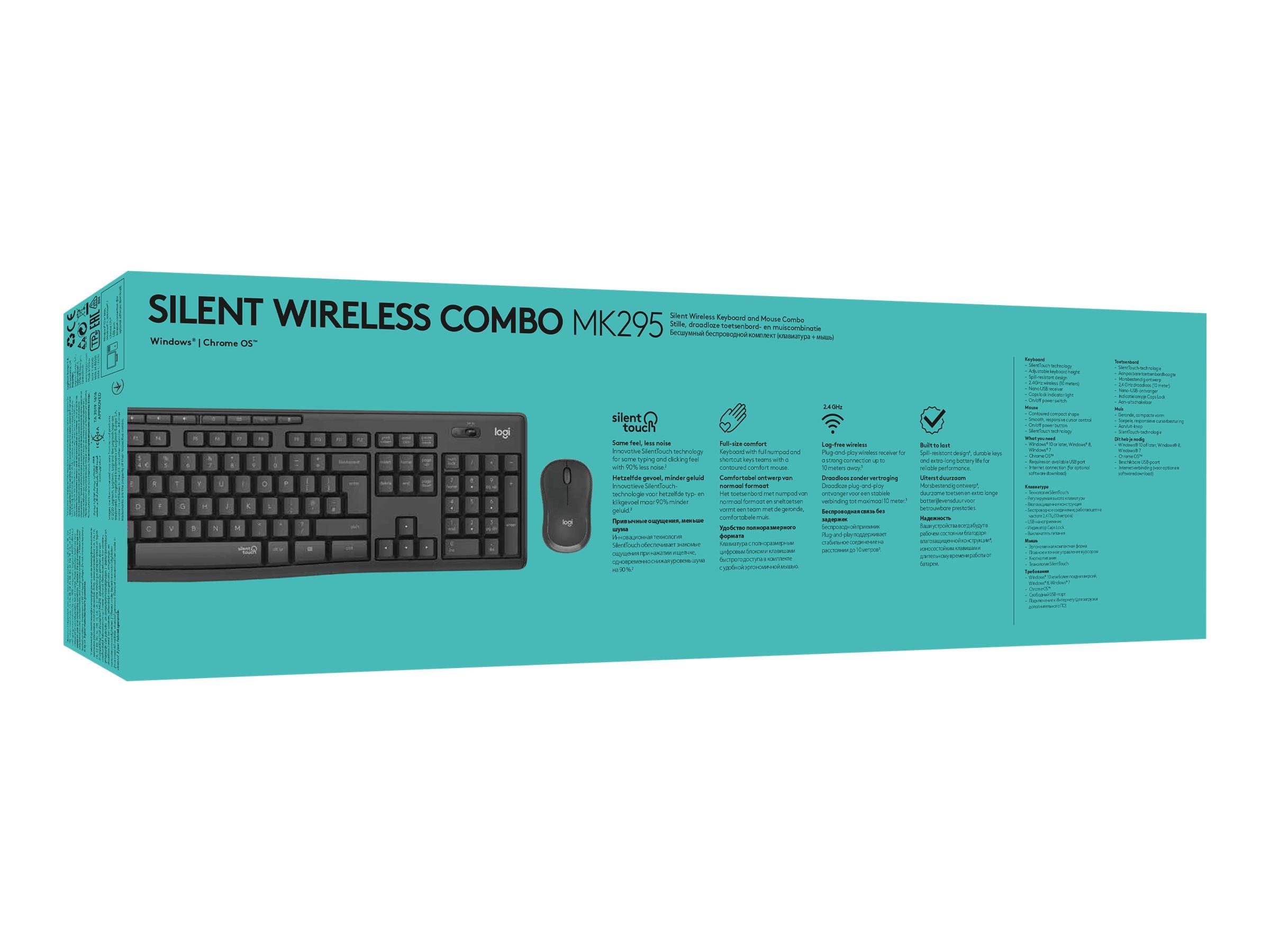 LOGITECH MK295 Silent Wireless Combo Detailansicht