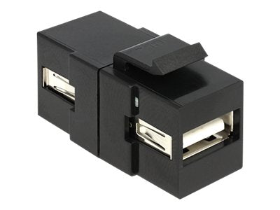 DELOCK Keystone USB2.0 A Buchse Vorderansicht