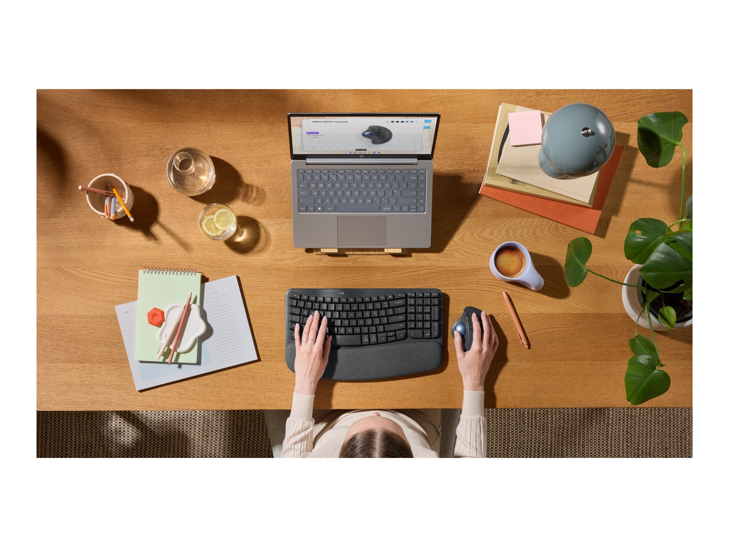 LOGITECH ERGO M575S Wireless Trackball - Verpackung