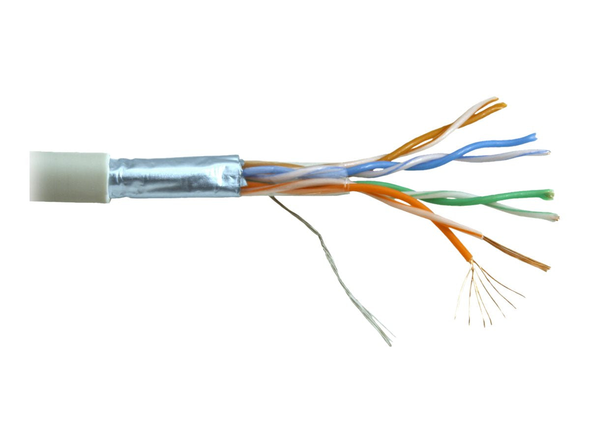 ROLINE FTP Kabel Kat.5e Class D Litze 300m - Vorderansicht