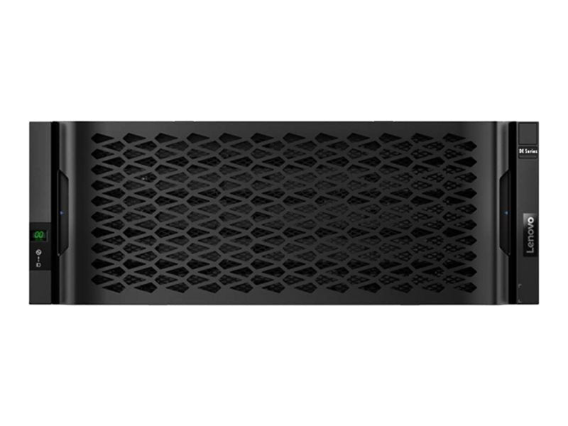 LENOVO ISG ThinkSystem DE Controller DE4000H 8G HICless 4U60 LFF Gen2 - Vorderansicht
