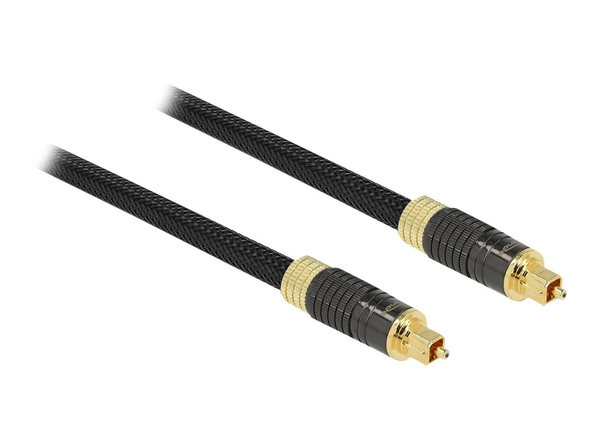 DELOCK TOSLINK Standard Kabel Stecker - Stecker 2m Verpackung