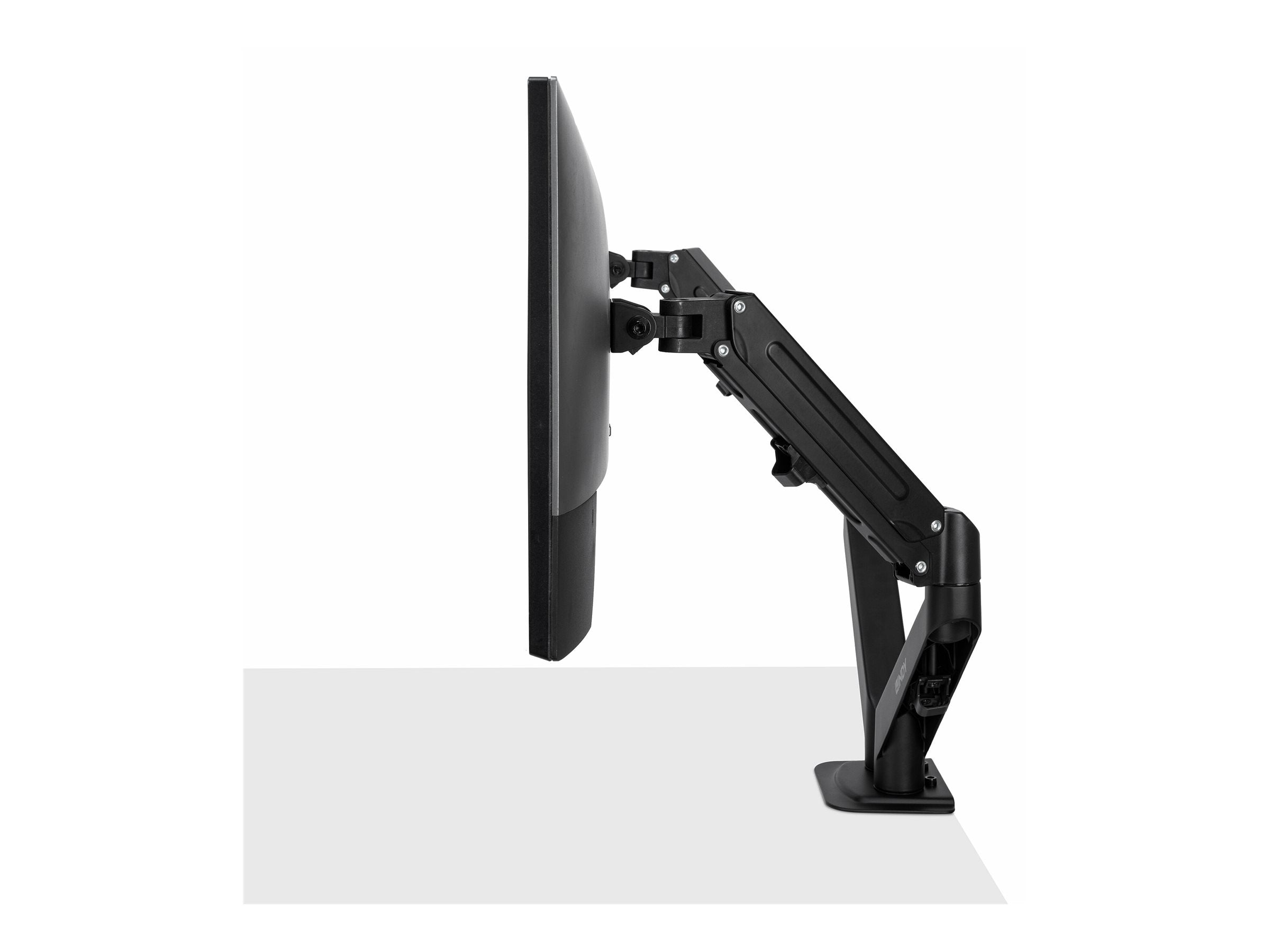 LINDY Dual Mount Desktop Gasfederarm - Schwarz Verpackung