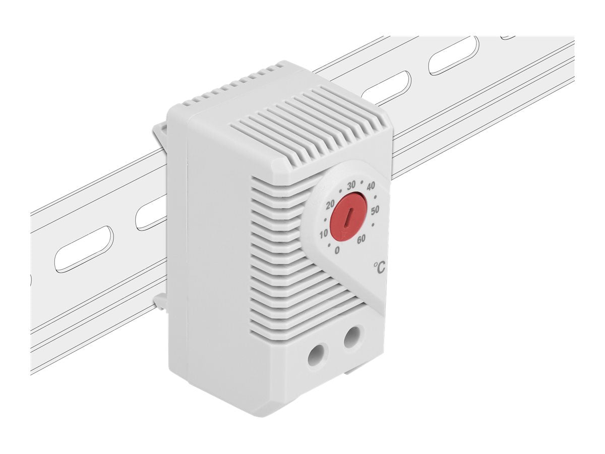 DELOCK Thermostat Rückansicht