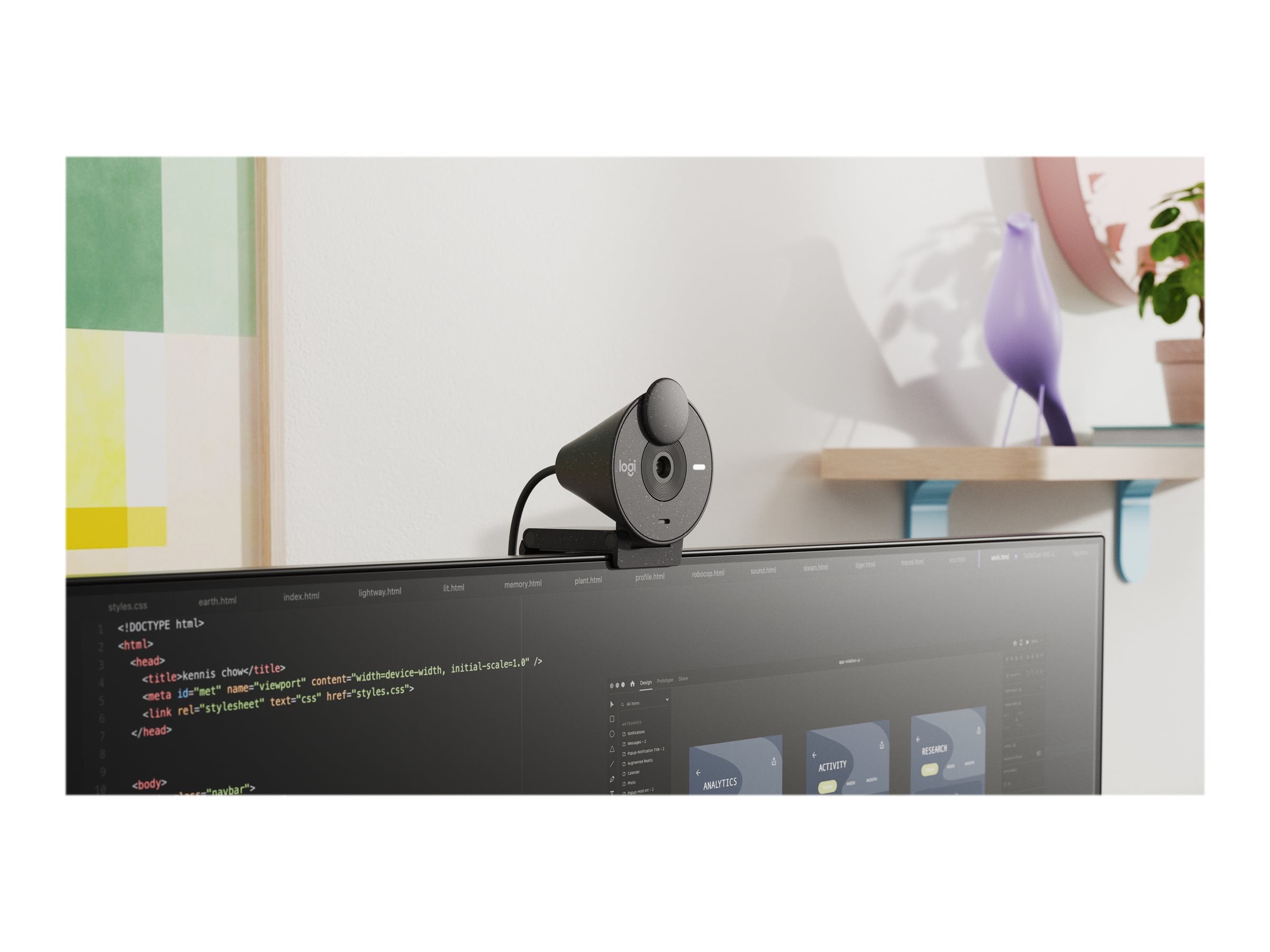 LOGITECH BRIO 300 Webcam Detailansicht