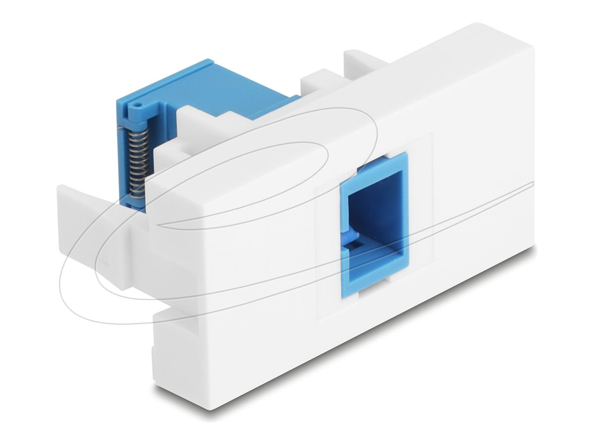 DELOCK Easy 45modul SC Simplex Buchse Vorderansicht