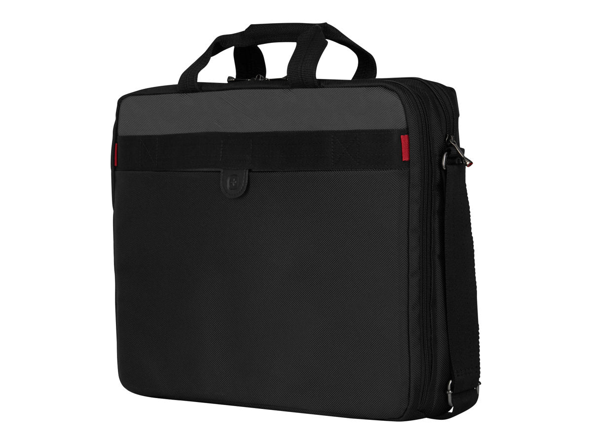 WENGER Legacy 43,2cm 17Zoll Slimcase schwarz/grau Verpackung
