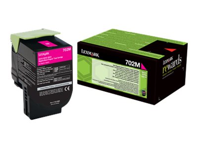 LEXMARK 702M Toner magenta Vorderansicht