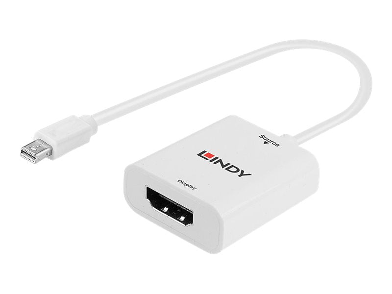 LINDY Mini-DisplayPort 1.2 an HDMI 4K60 Adapter - Anschlussansicht