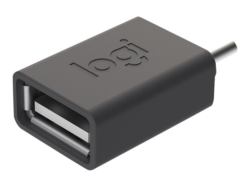 LOGITECH USB adapter 24 pin USB-C M to USB F Detailansicht