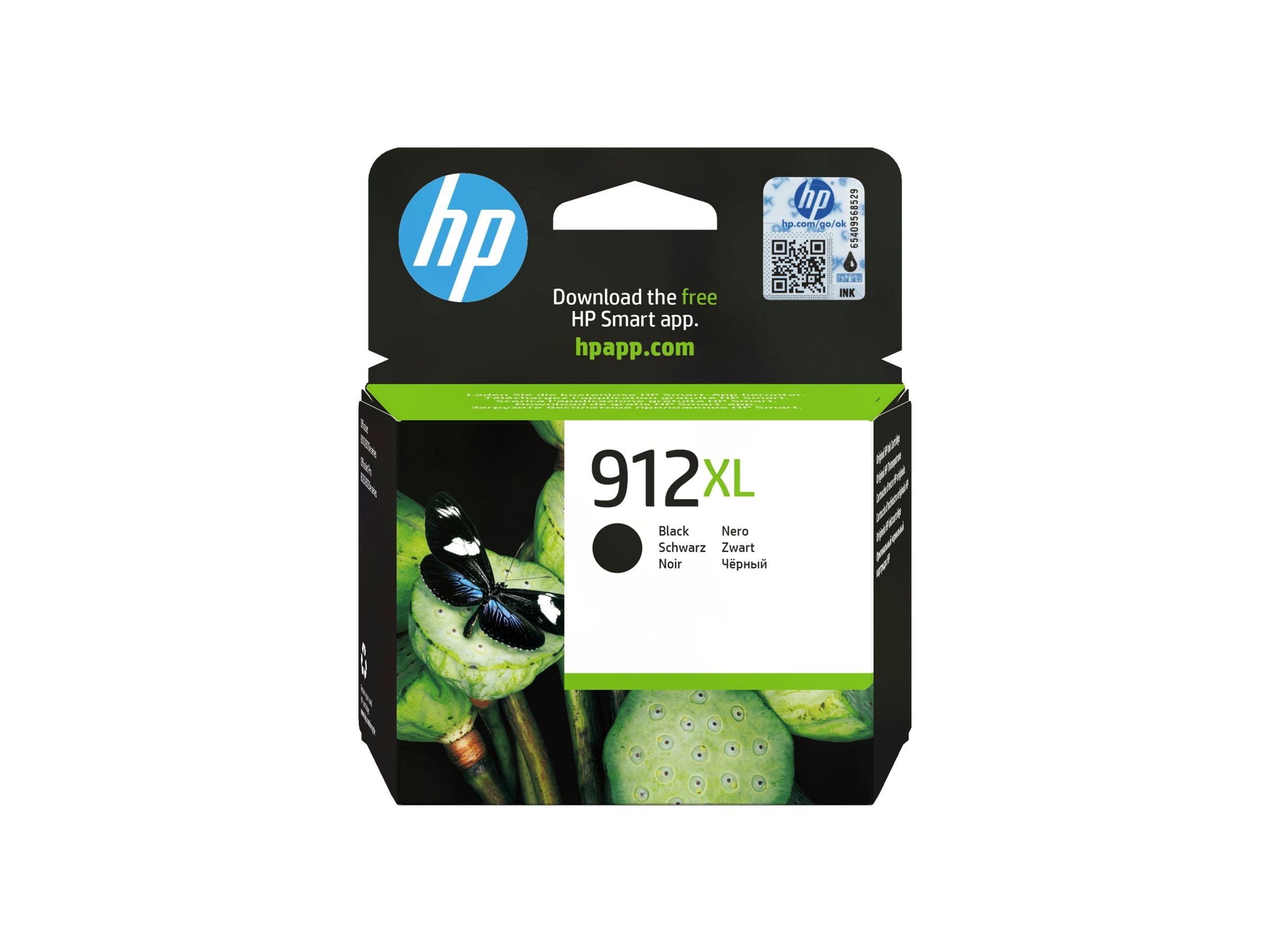 HP 912XL High Yield Black Ink Verpackung