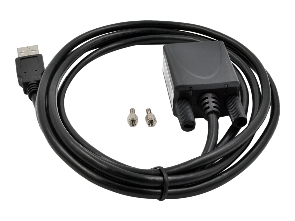 EXSYS EX-1311-2-5V USB 2.0 zu Seriell RS-232 Vorderansicht