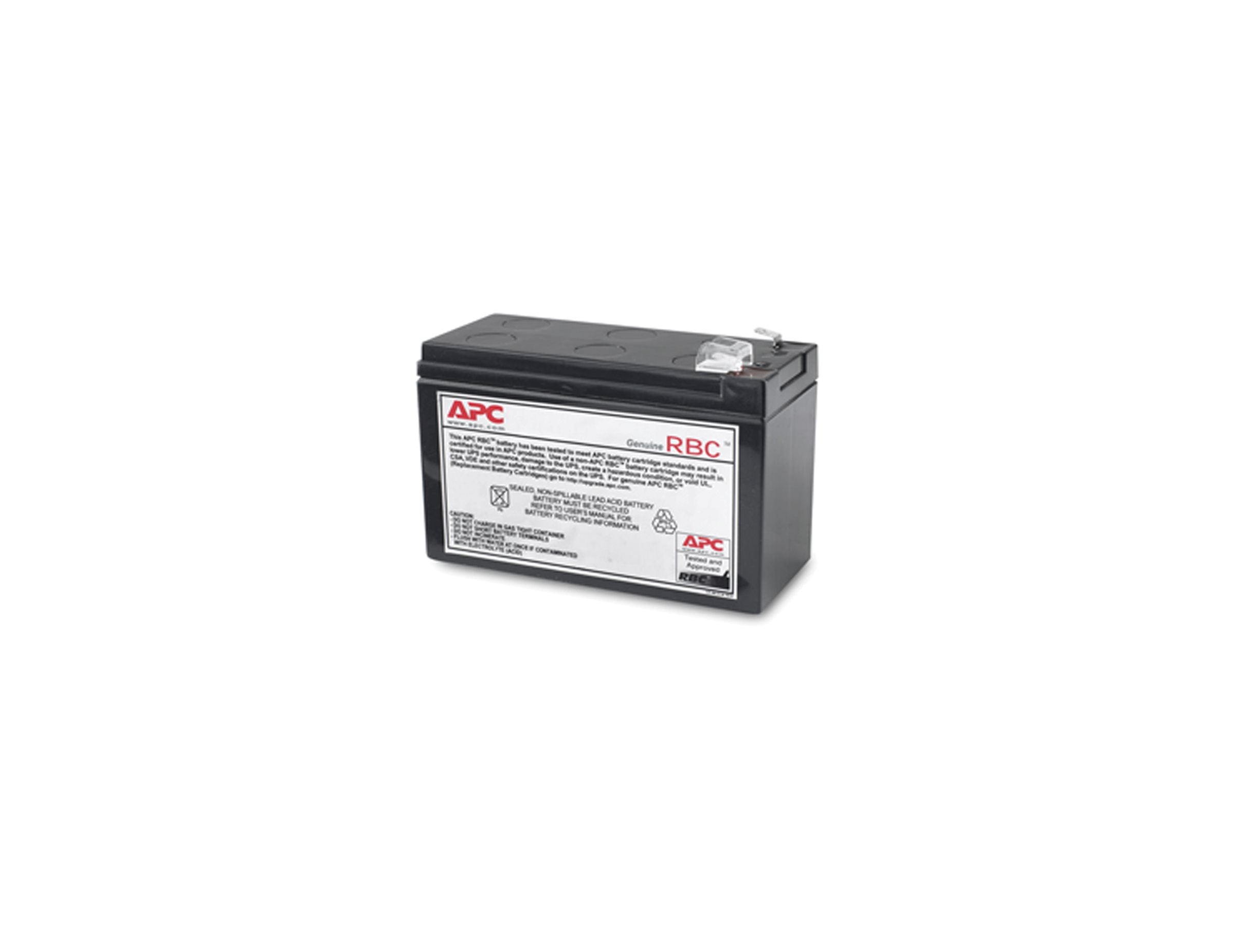 APC Replacement Battery Cartridge 110 Vorderansicht