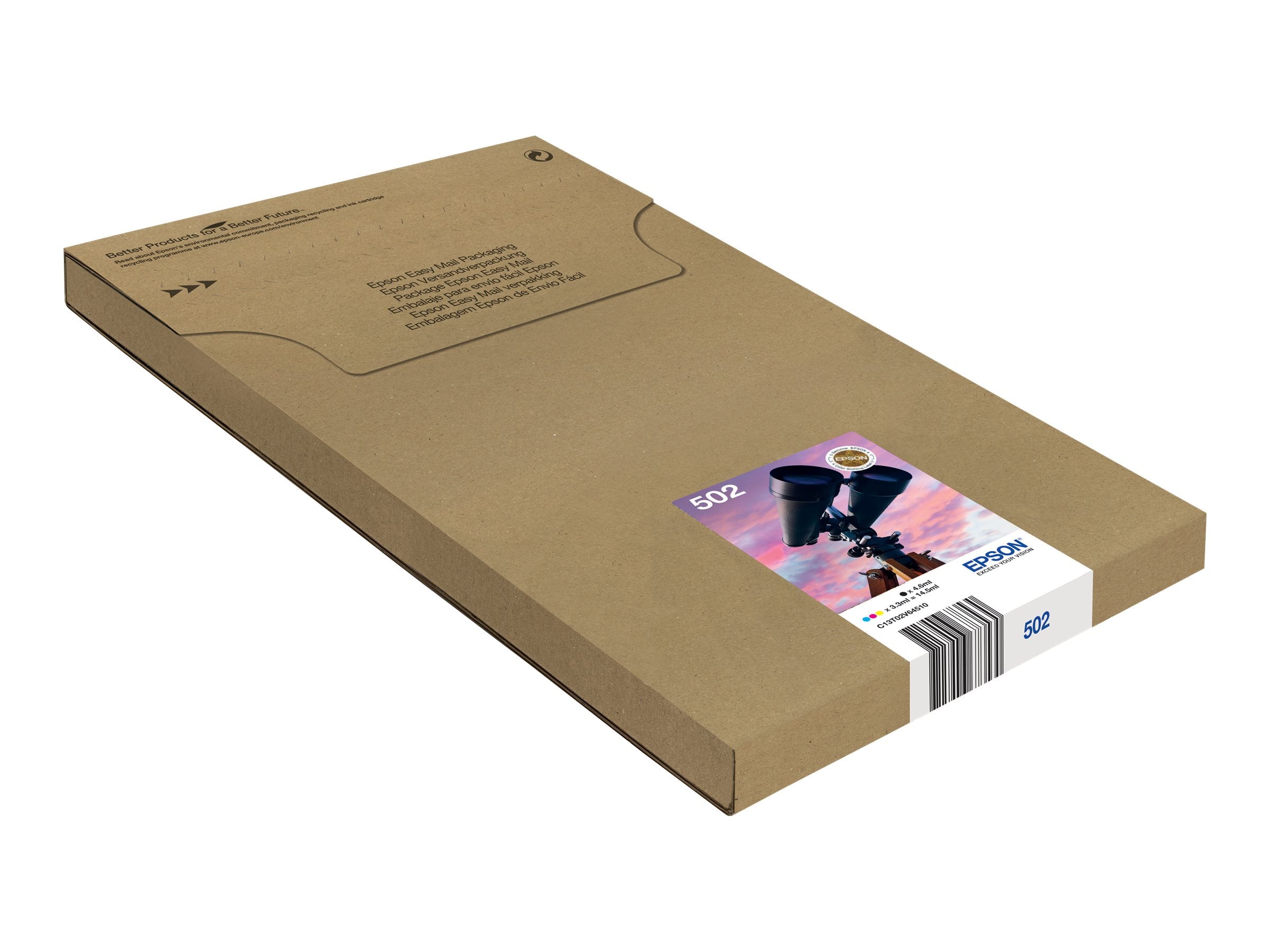 EPSON 1LB Multipack 4-colours 502 EasyMail Vorderansicht
