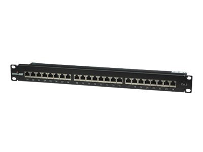 INTELLINET Cat6 Patchpanel geschirmt 24 Ports FTP Verpackung