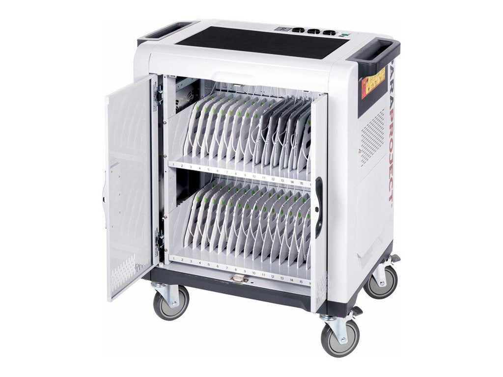 PARAT PARAPROJECT Trolley i32 für bis zu 32 Tablets iOS/Android Charge&Sync inkl USB-A auf USB-C Kabel
