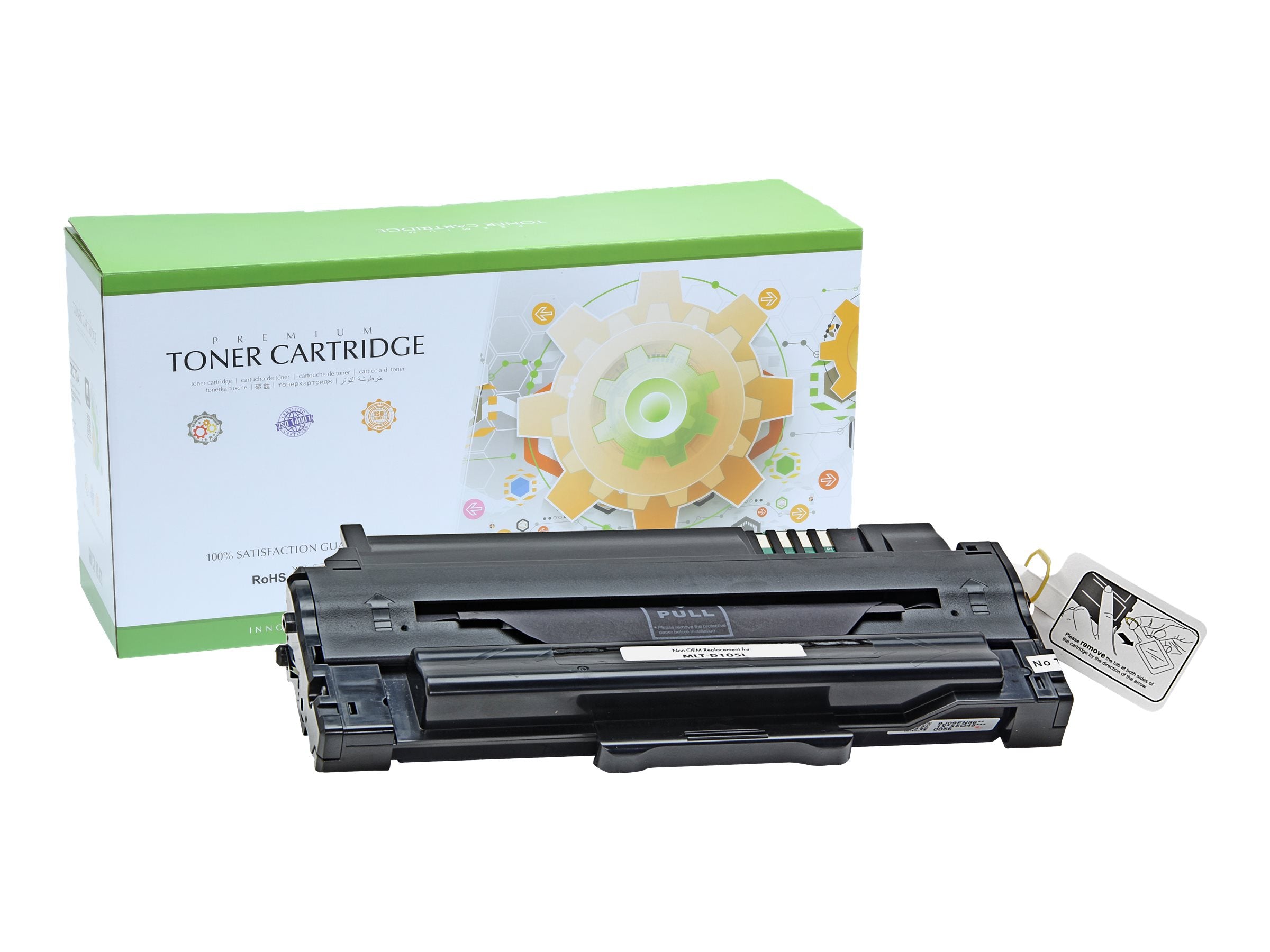 STATIC Tonerpatrone MLT-D105L schwarz Vorderansicht