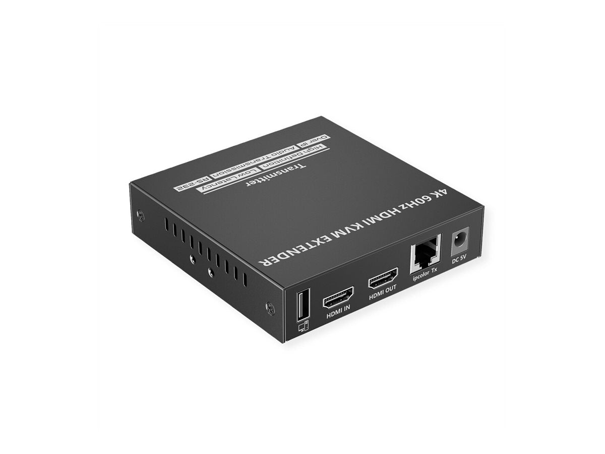 VALUE KVM Verlängerung über Kat.6/6A HDMI max. 120m - Anschlussmöglichkeiten