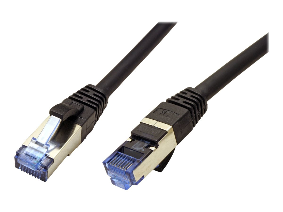 VALUE Patchkabel Kat.6A Class EA S/FTP PiMF LSOH schwarz 15m - Verpackung