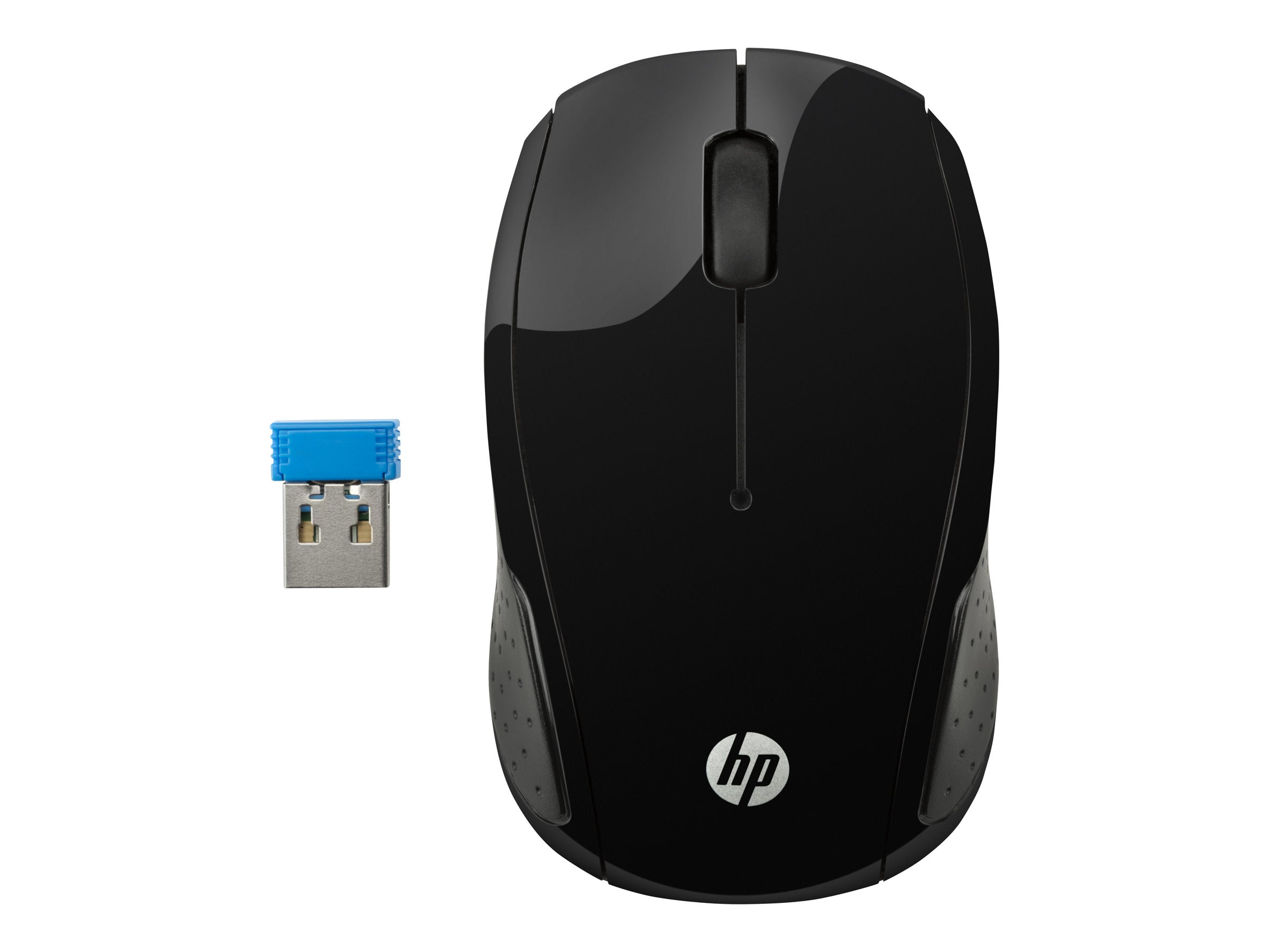 HP 200 Wireless Maus schwarz - Detailansicht