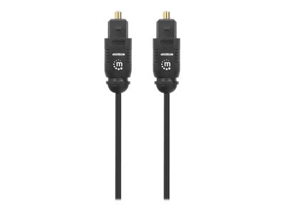 MANHATTAN Toslink Digitales Optisches Audiokabel 1m Detailansicht