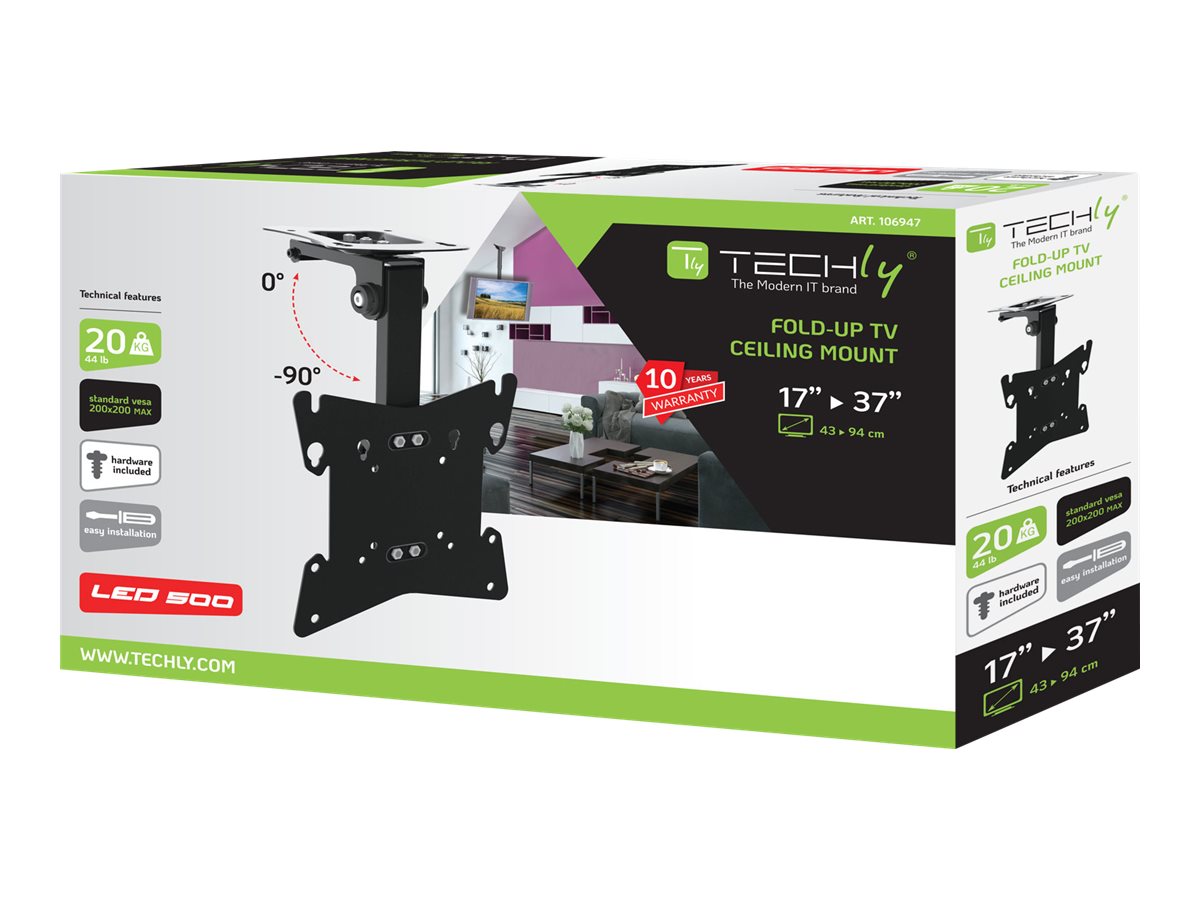 TECHLY Deckenhalterung Montagebeispiel