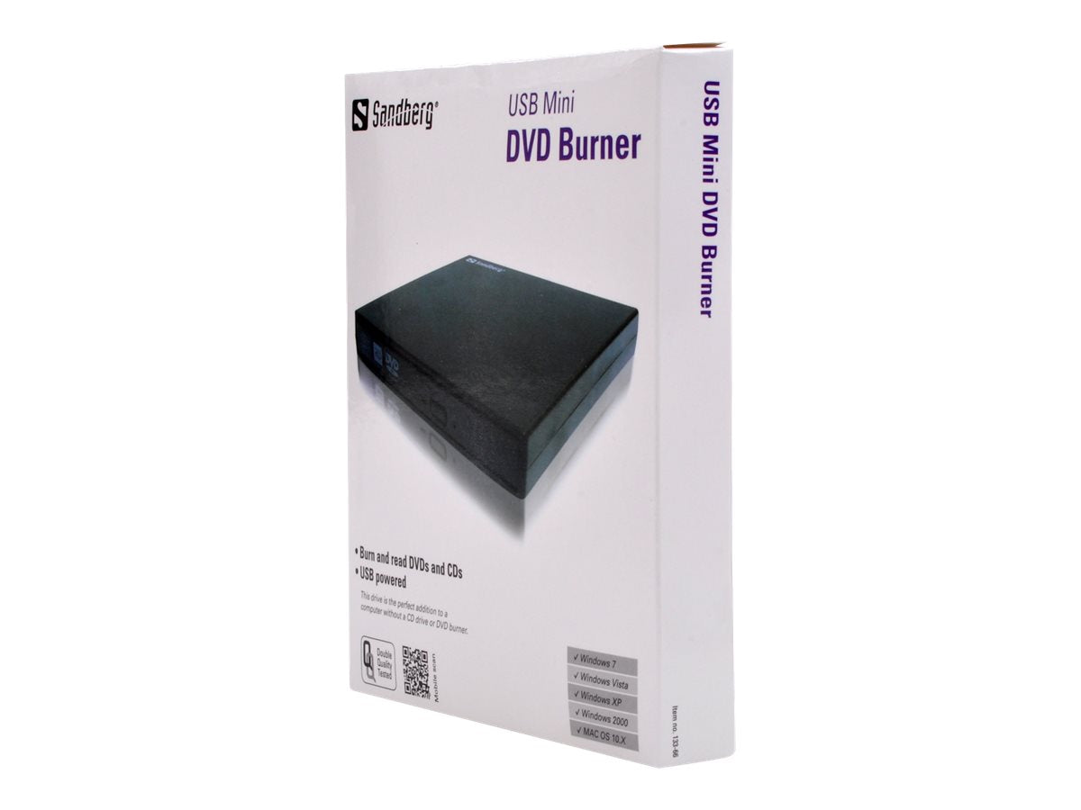 SANDBERG USB Mini DVD Brenner extern - Verpackung