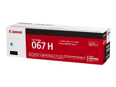 CANON Toner Cartridge 067 High yield Cyan - Vorderansicht