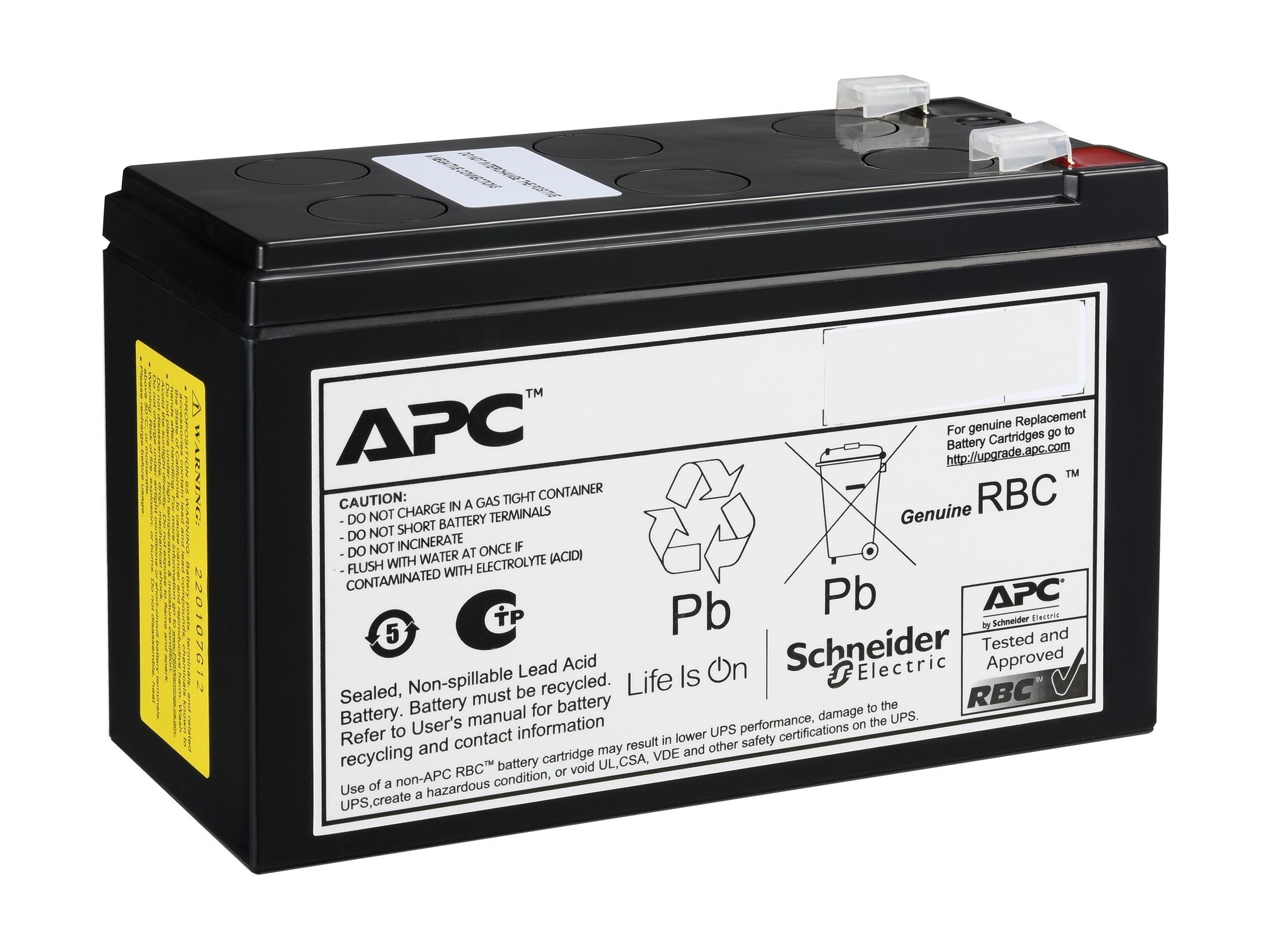 APC Replacement Battery Cartridge 204 - Vorderansicht