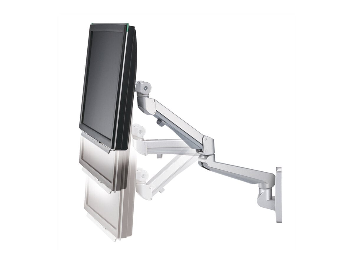 ROLINE LCD-Arm Gasfeder Wandmontage Pivot in Anwendung