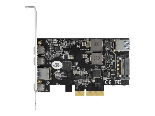 DELOCK PCI Express x4 Karte Rückansicht