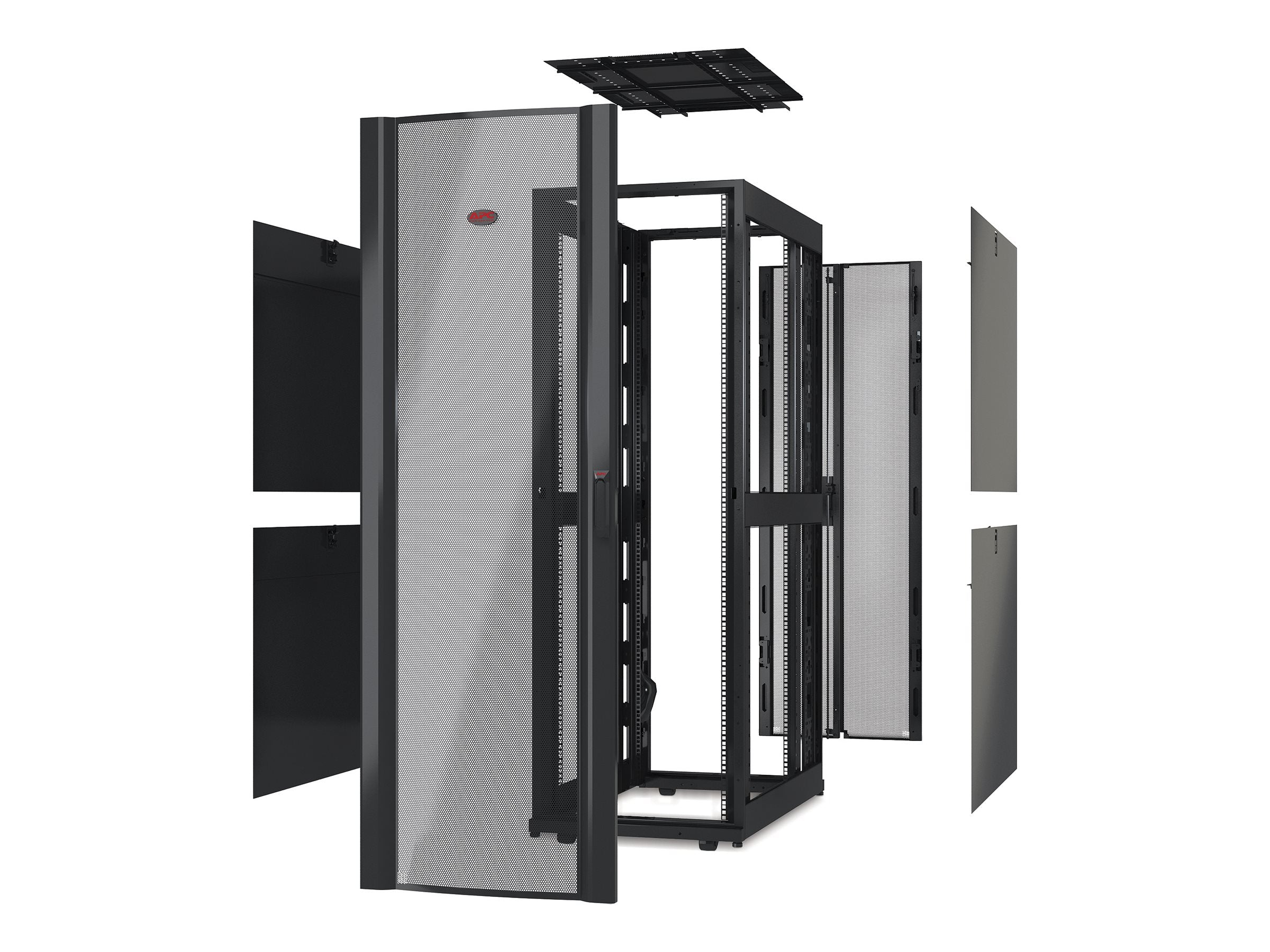 APC NetShelter SX Deep Enclosure Vorderansicht