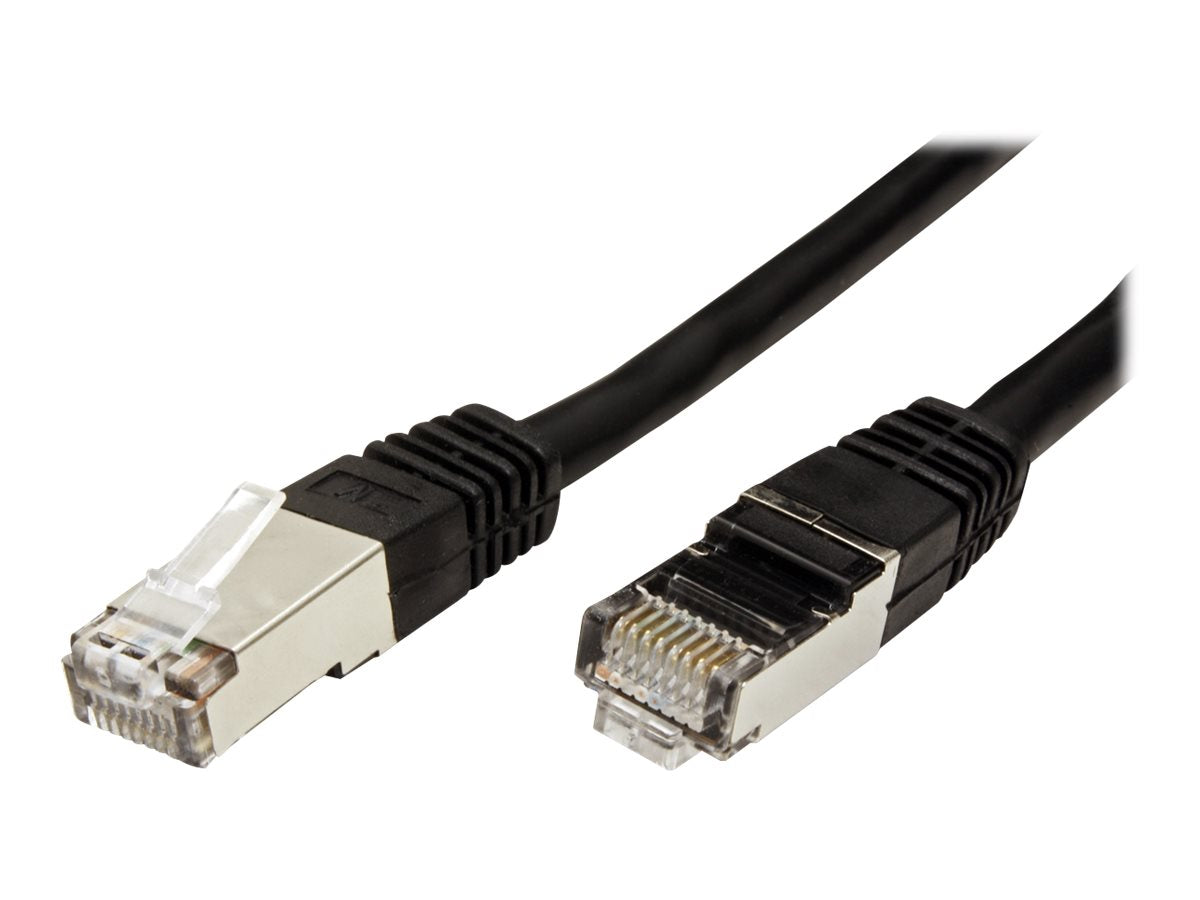 VALUE Patchkabel Kat.6 Class E S/FTP PiMF schwarz 7m - Verpackung