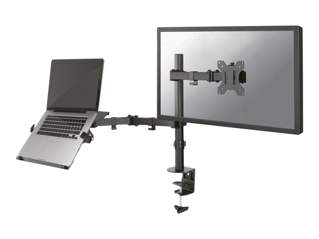 NEOMOUNTS Monitor und Notebook Tischhalterung FPMA-D550NOTEBOOK Seitenansicht